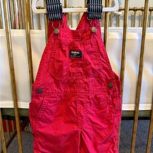 OshKosh B'gosh Red Kids Overalls
